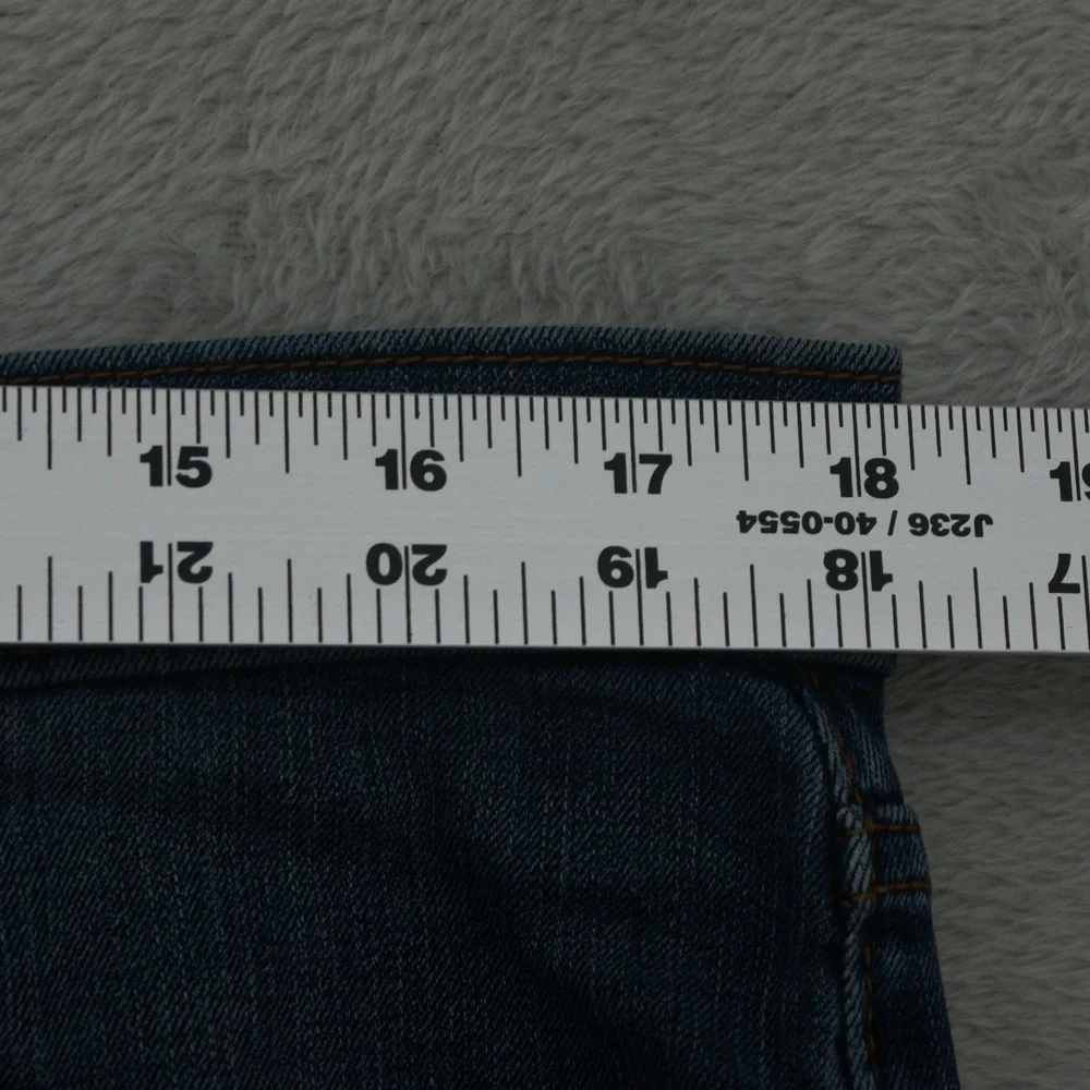 Levis 512 Slim Taper Jeans Mens 36x32 Stretch Blue Denim Pants Medium Wash
